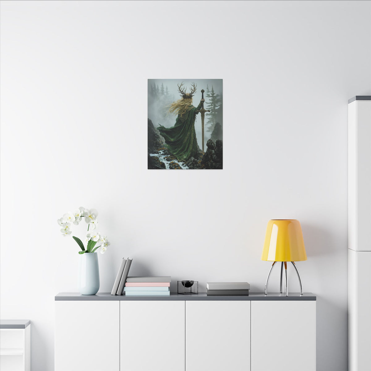 Mystic Woman, Aelin Throne of Glass - Sarah J Maas Inspired Reading Nook Decor