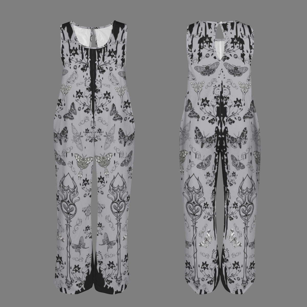 The Witchy Gypsy Luna Moth Jumpsuit