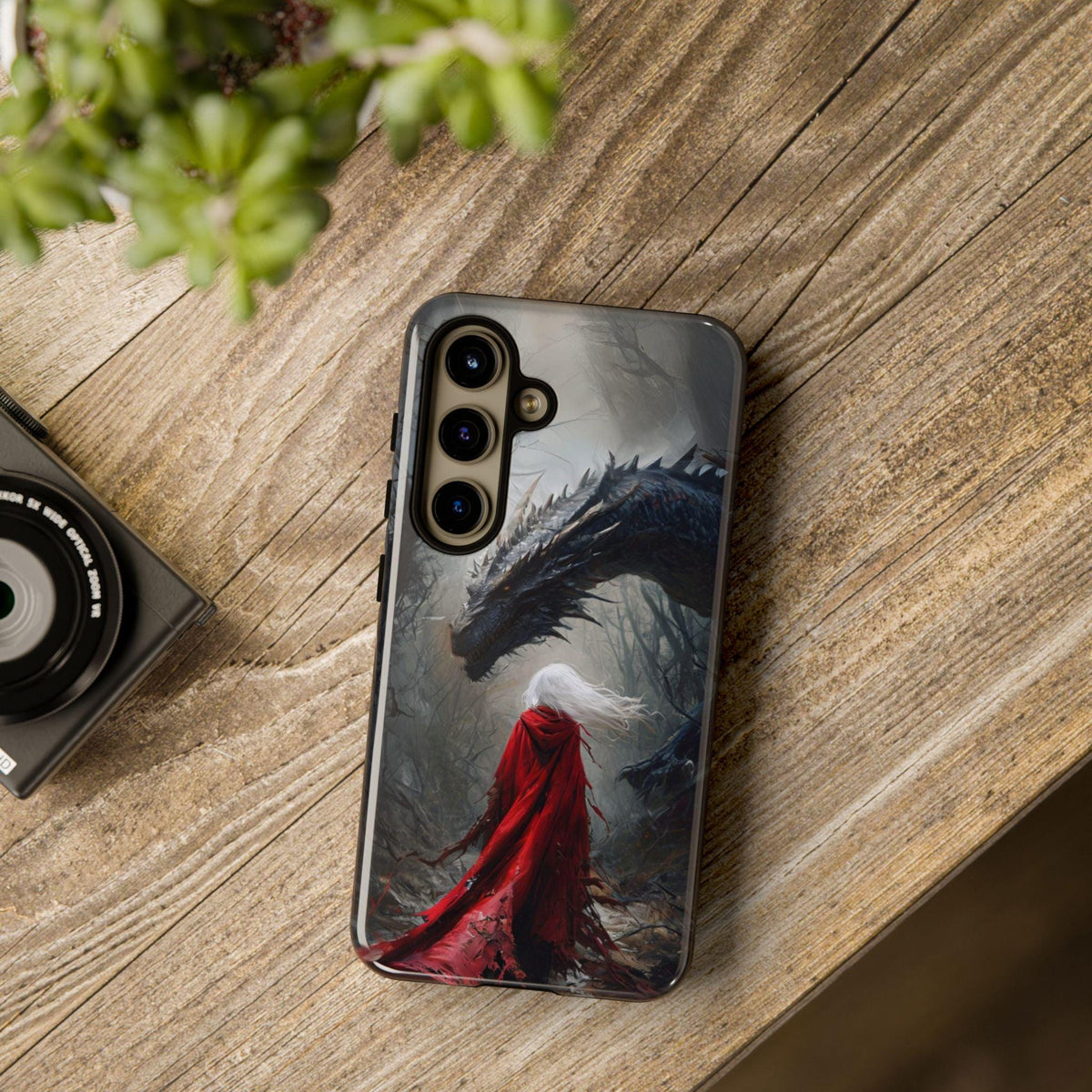 Manon Blackbeak ACOTAR Dragon Art Samsung Case Sarah J Maas Fantasy Book Lover Gift Throne of Glass Book Lover Unique Cover Bootok Gift