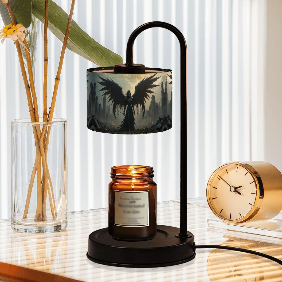 Teen Boy Gift Idea Gothic Lamp Idea for Bedroom Goth Nightlight Dark Academia Candle Warmer for Birthday Dark Souls Desk Light for Office