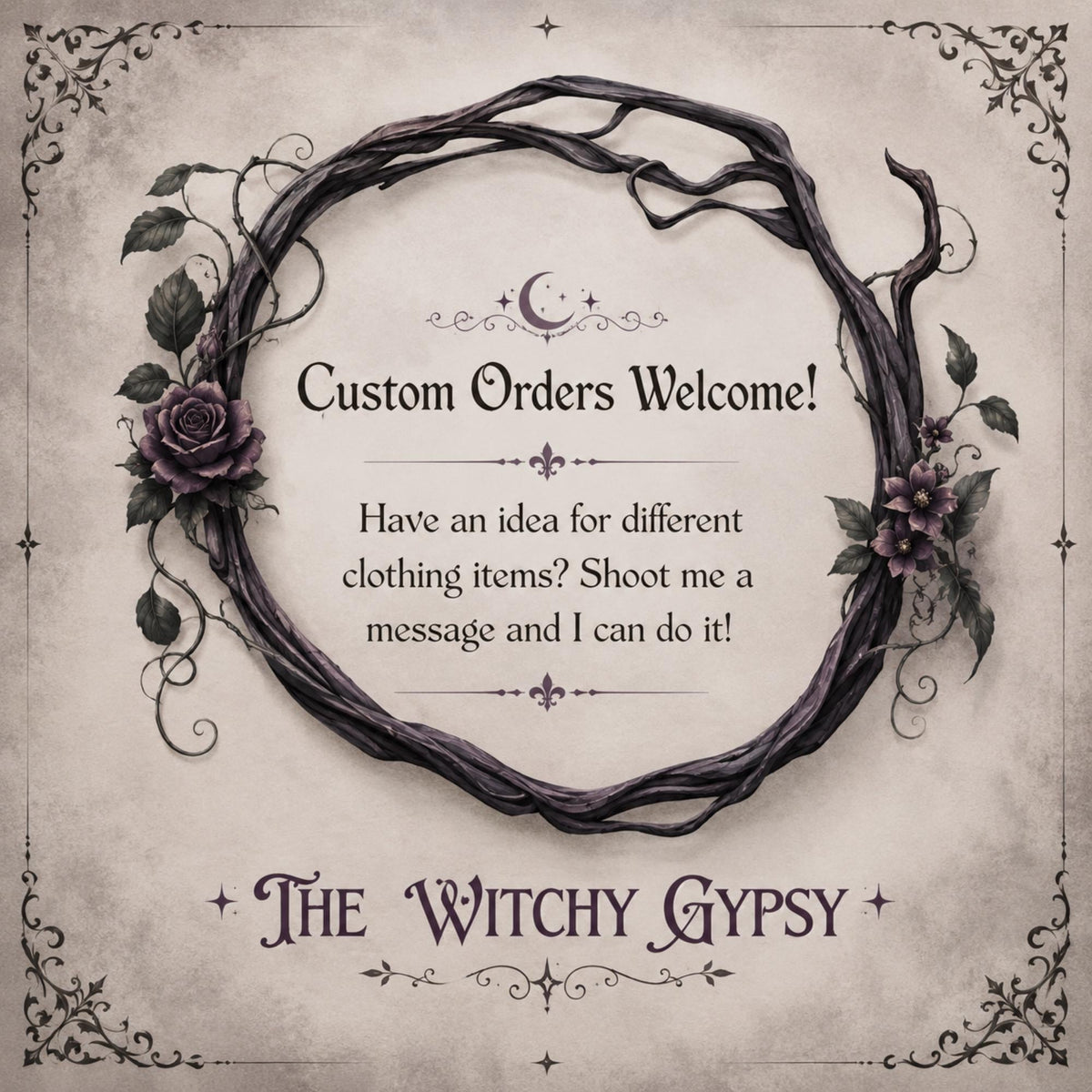 Dark Romance Crow William Morris Design Collection