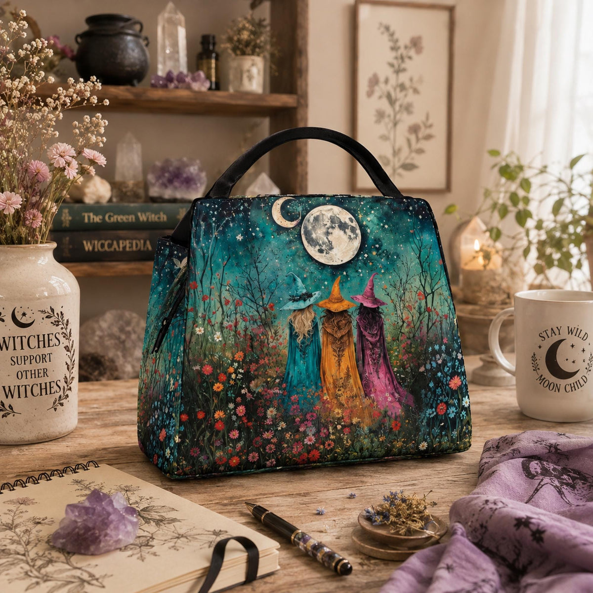 Gift for Coworker Bestie Birthday Gift for Mom Personalized To-go Food Storage Gift Idea for Boss Food Tote Practical Magic Bagged Lunch