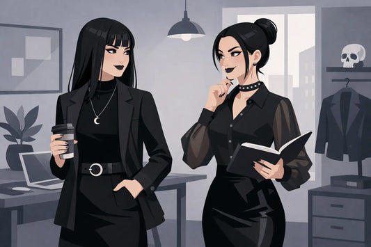 Corporate Goth Work Outfits That Actually Work