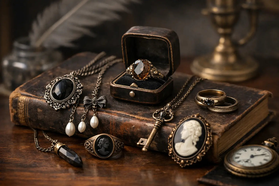 13 Dark Academia Jewelry Ideas to Wear Daily