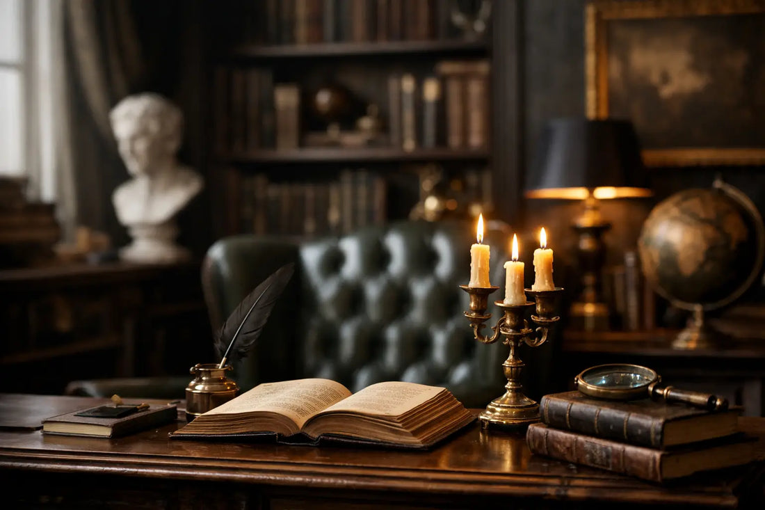 A Guide to Dark Academia Decor