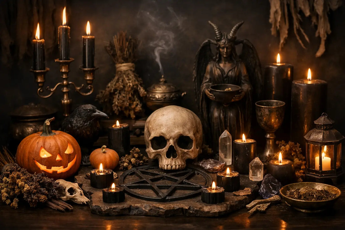 Halloween Altar Decor for a Darker Sacred Space