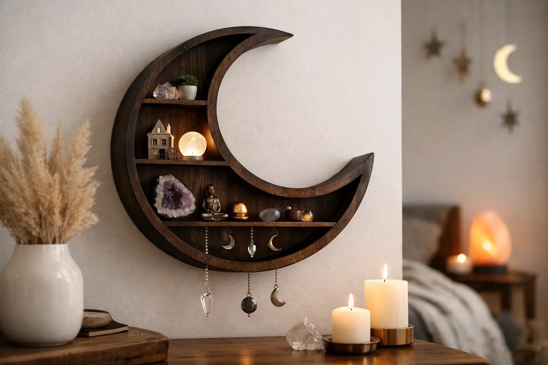 Moon Shelf Decor Ideas for a More Magical Home