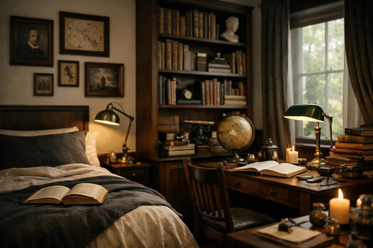 A Dark Academia Dorm Room Example to Copy