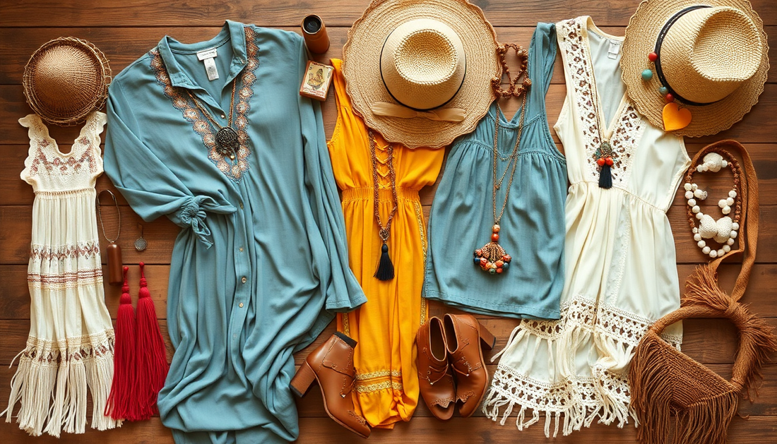 Witchy Bohemian Fusion: Curate Your 2025 Wardrobe with Enchanting Styles, Unique Accessories, and Must-Have Essentials