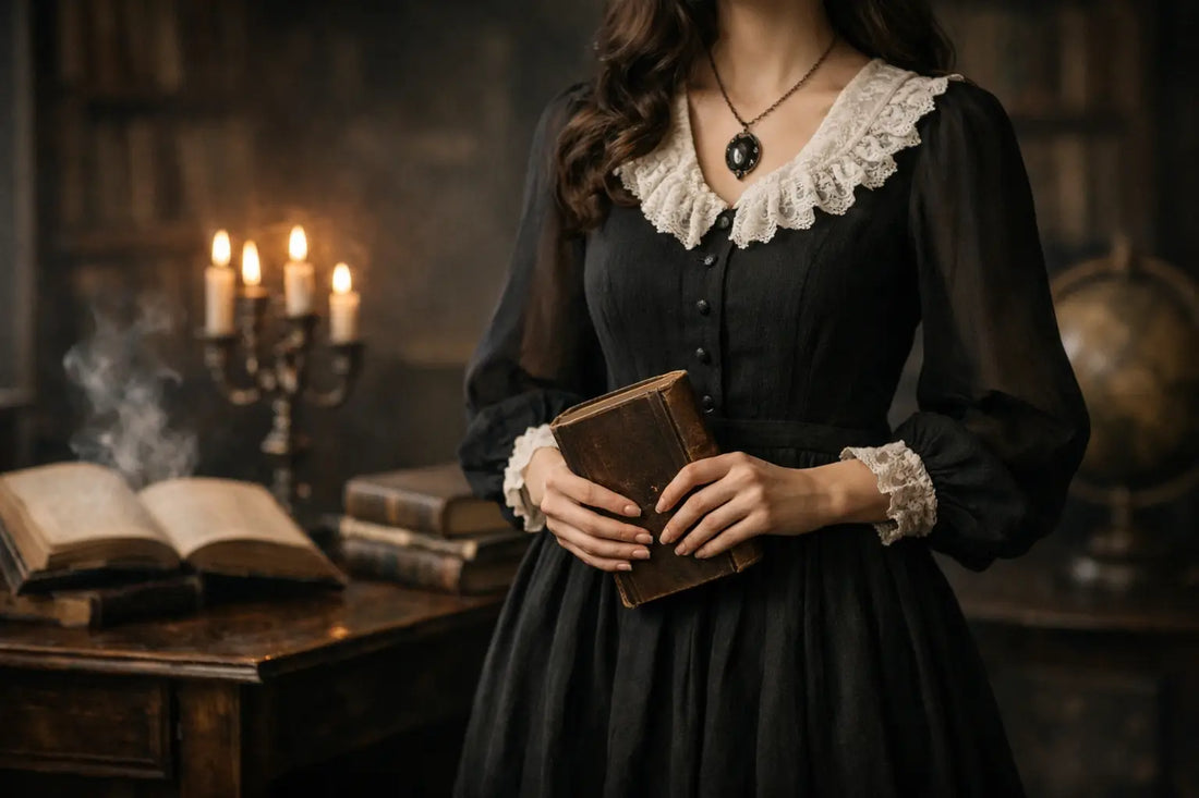 Dark Academia Dresses That Feel Spellbound