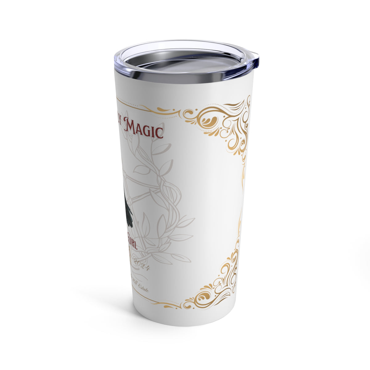 Witchy Girl Tumbler, Relax It's Only Magic Tumbler 20oz, Witchy Tumbler - The Witchy Gypsy