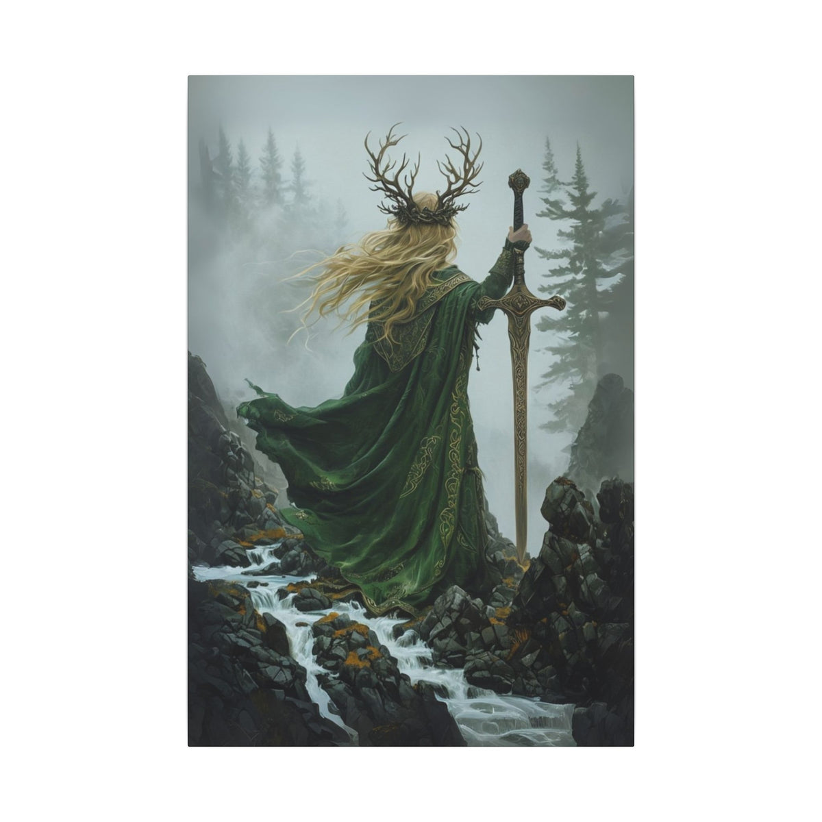 Mystic Woman, Aelin Throne of Glass - Sarah J Maas Inspired Reading Nook Decor