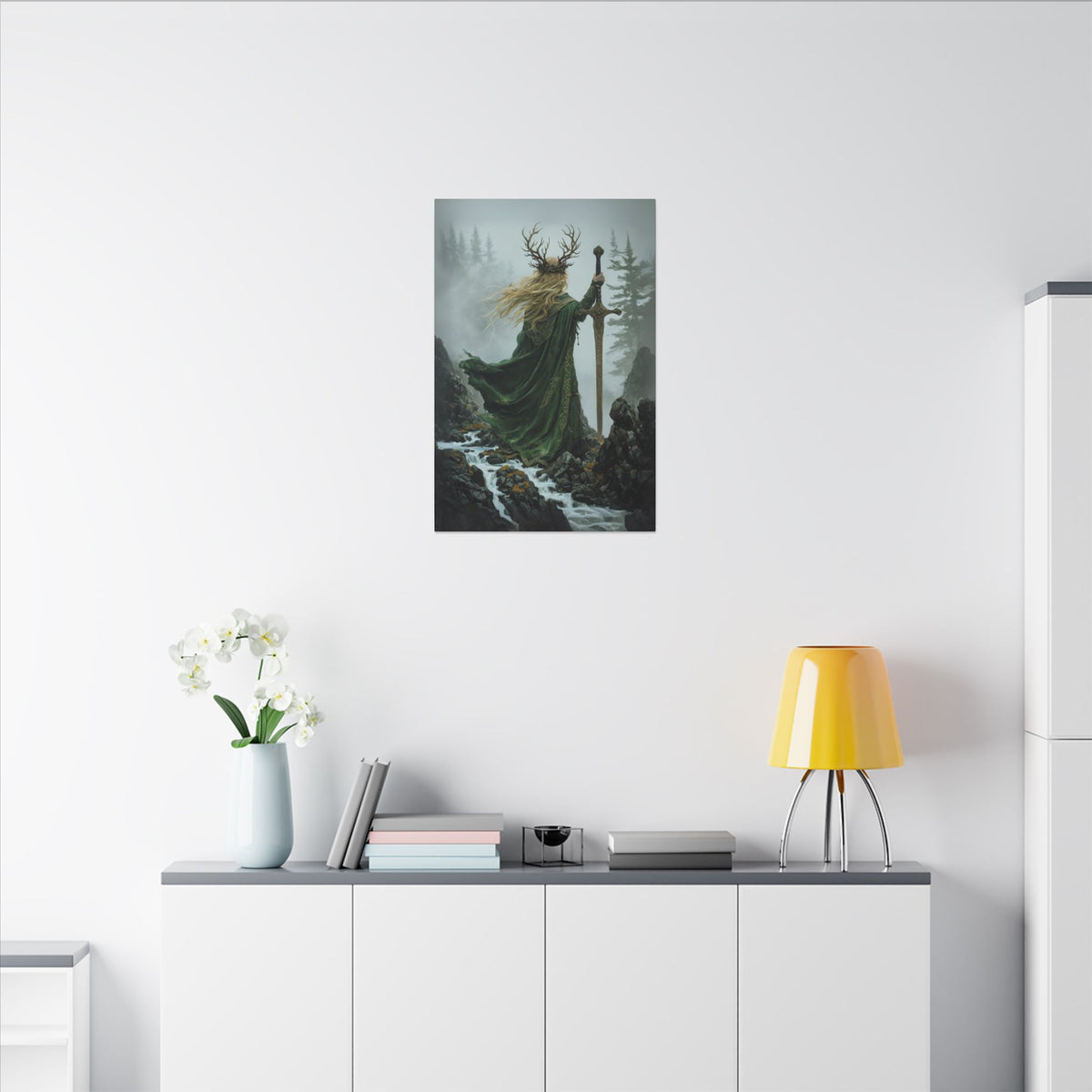 Mystic Woman, Aelin Throne of Glass - Sarah J Maas Inspired Reading Nook Decor