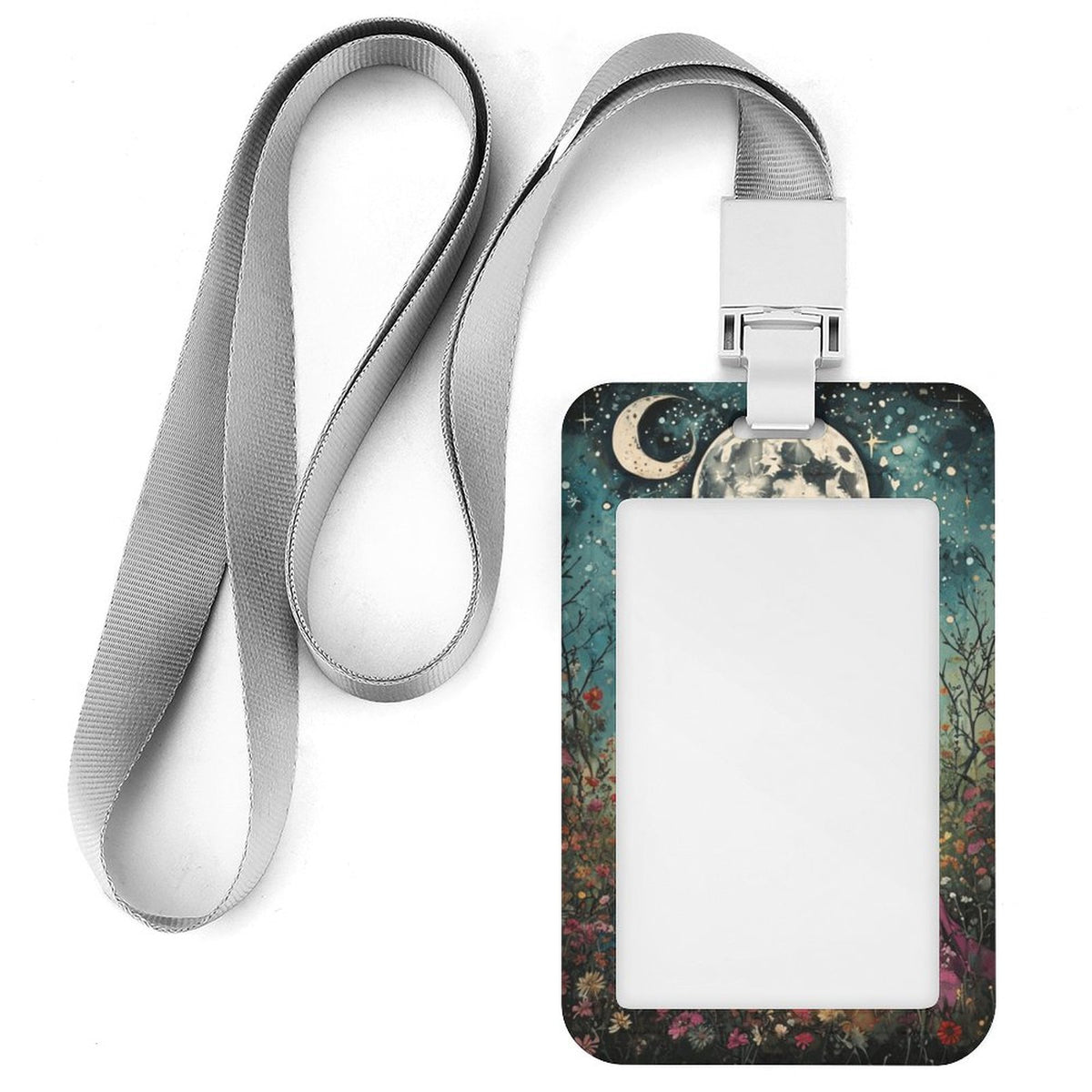 Boho Witches Vertical ID Badge Holder
