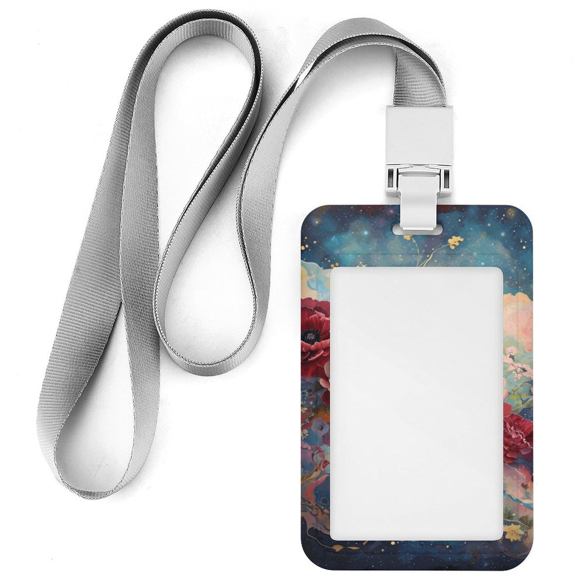 Vertical ID Badge Holder