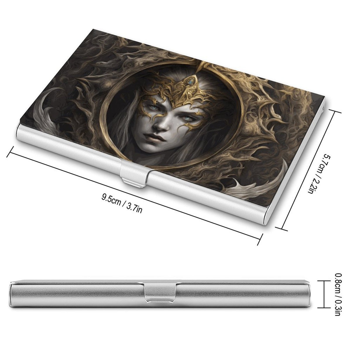 Fantasy Elden Ring Queen Business Card holder,elden ring gifts