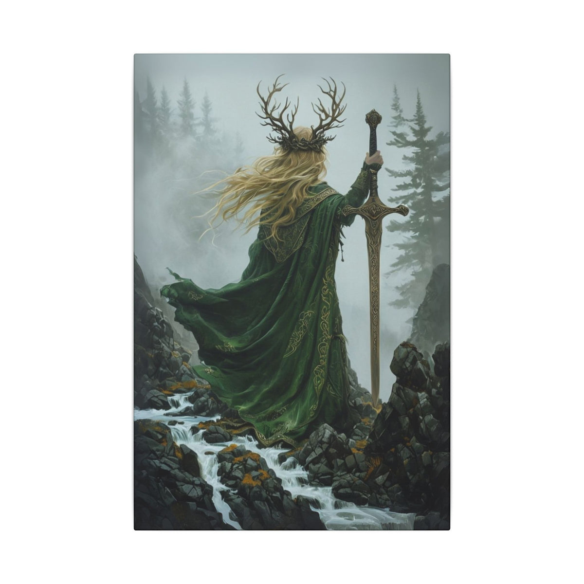 Mystic Woman, Aelin Throne of Glass - Sarah J Maas Inspired Reading Nook Decor