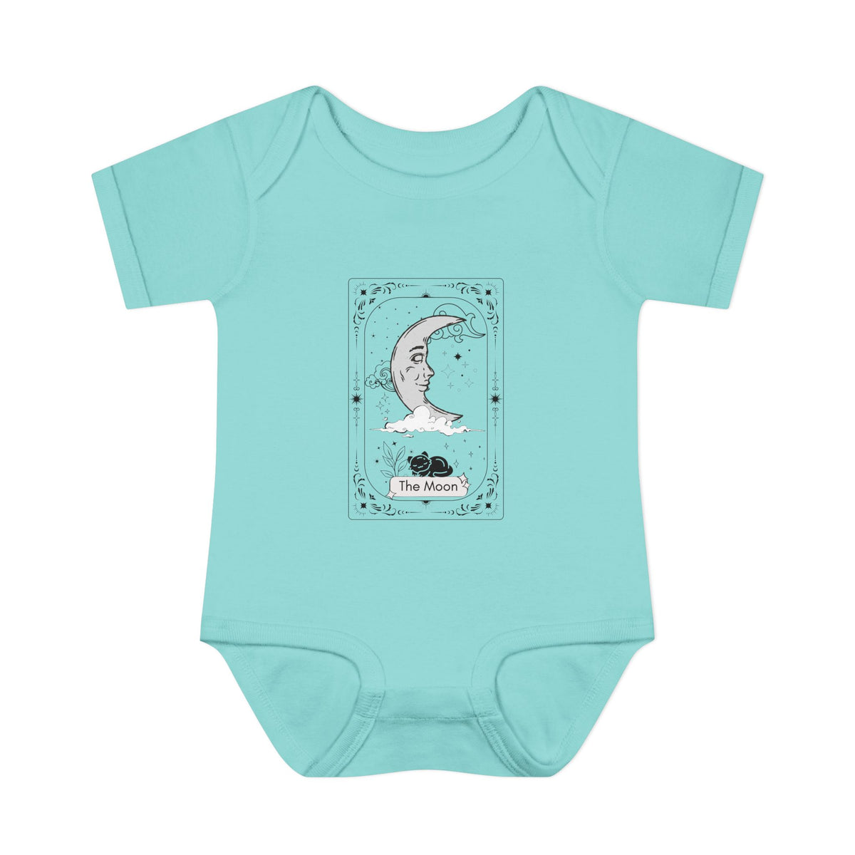 Celestial Tarot Baby Bodysuit: Witchy Infant Romper