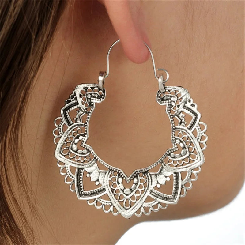 Bohemian Style Intricate drop earings, Boho Jewelry - The Witchy Gyspy