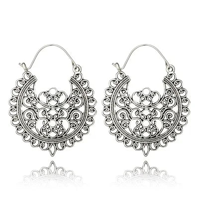 Bohemian Style Intricate drop earings, Boho Jewelry - The Witchy Gyspy