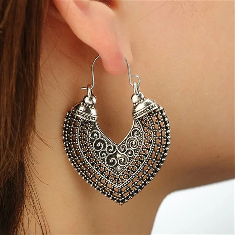 Bohemian Style Intricate drop earings, Boho Jewelry - The Witchy Gyspy