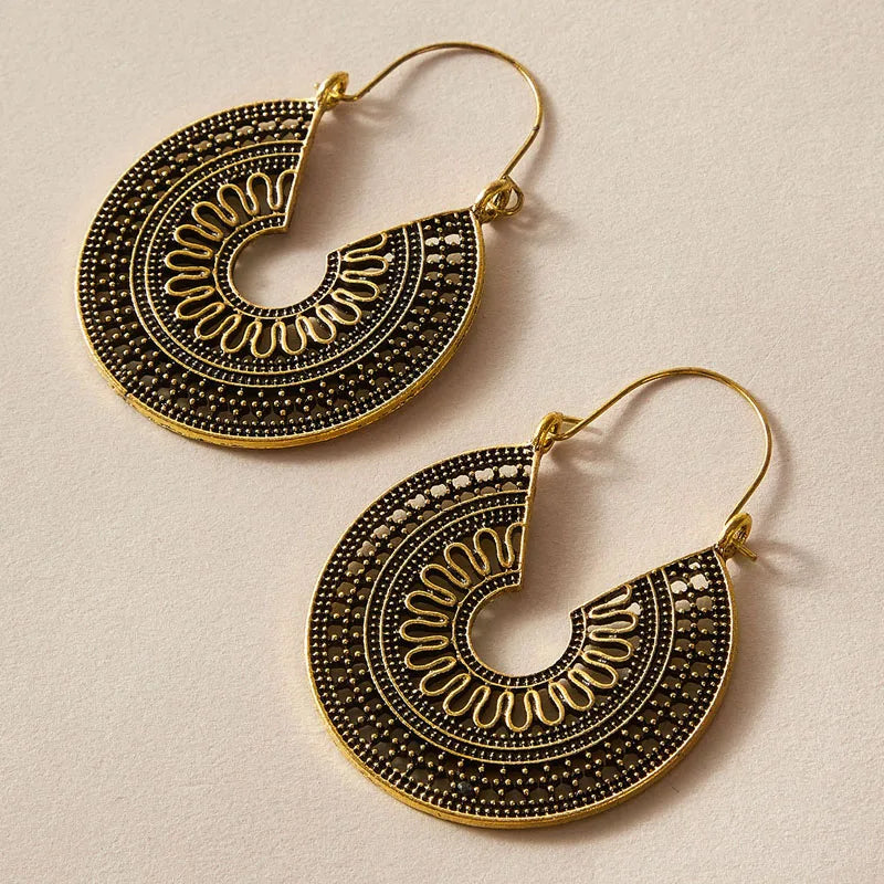 Bohemian Style Intricate drop earings, Boho Jewelry - The Witchy Gyspy