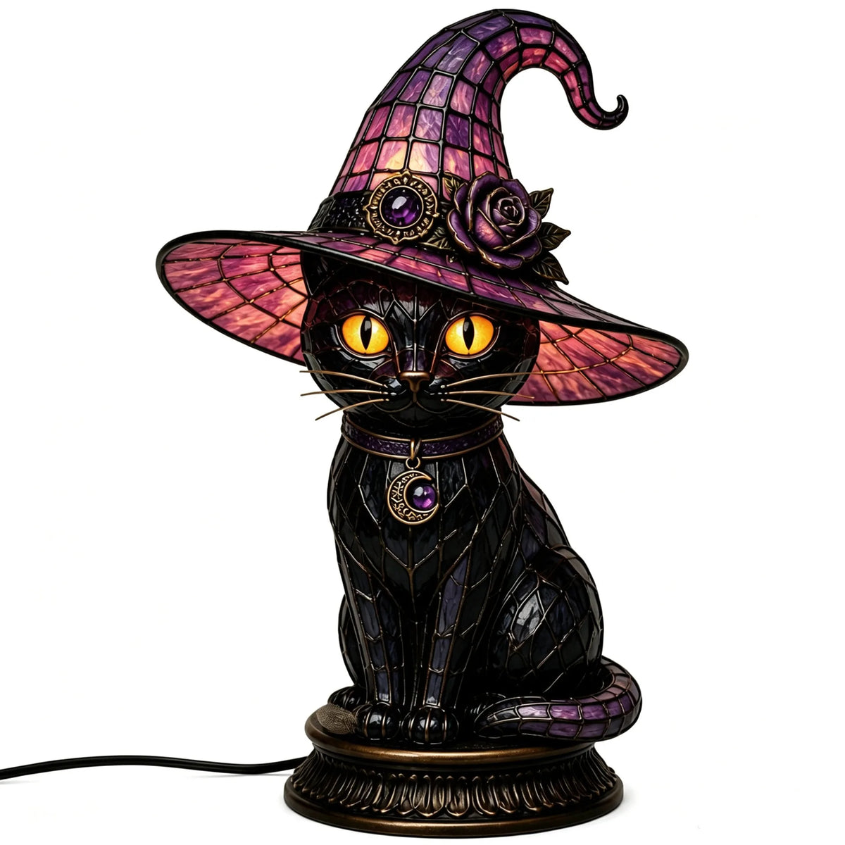 🧙♀️ Witch Hat Light-Up Night Lamp