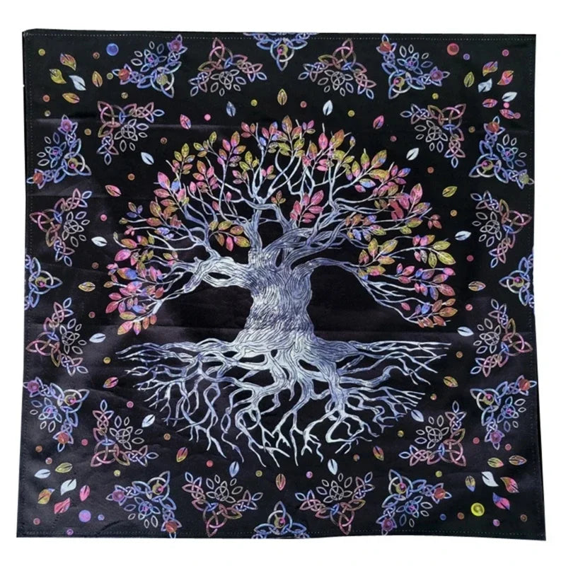 Altar Tarot Cloth Bag Party Tablecloth  Eight-array  Divination Witchcraft Tapestry Retro