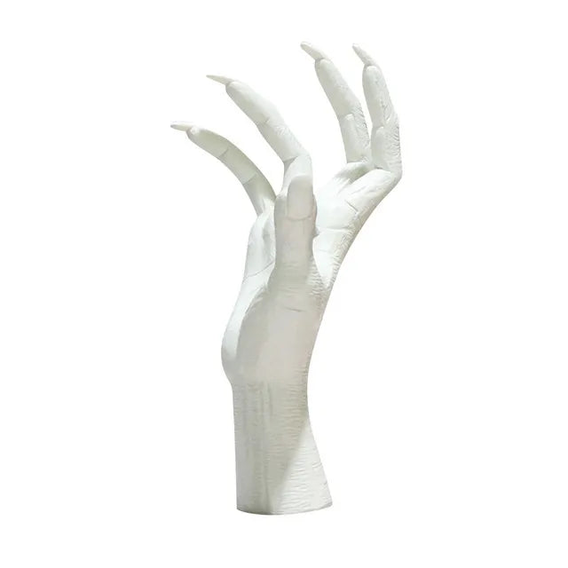 Witch's Hand Witch Decor Wall Hanging Statues Creative Wall Decor Resin Aesthetic Art Sculpture Retro Wall Witch Hand Decoration