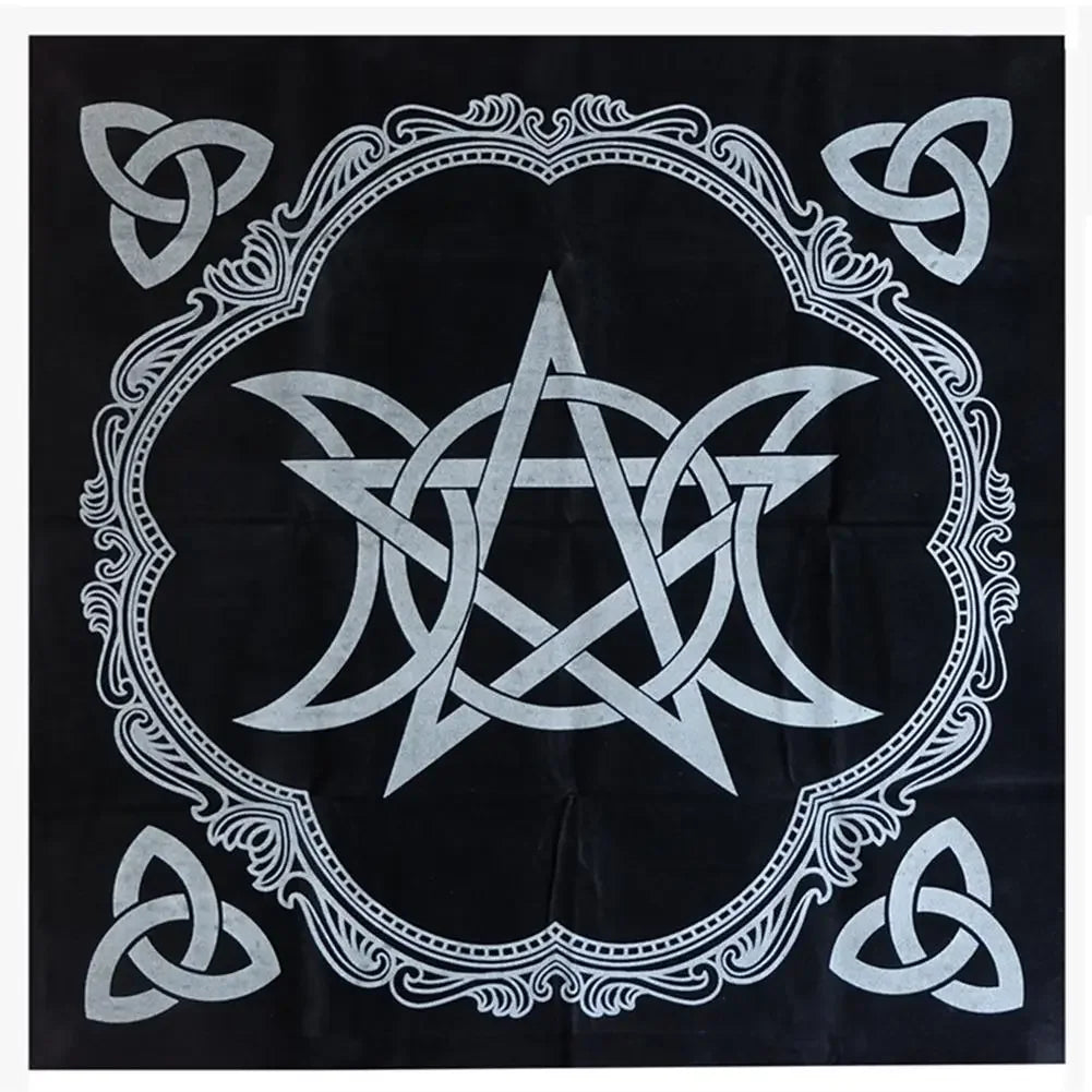 Altar Tarot Cloth Bag Party Tablecloth  Eight-array  Divination Witchcraft Tapestry Retro