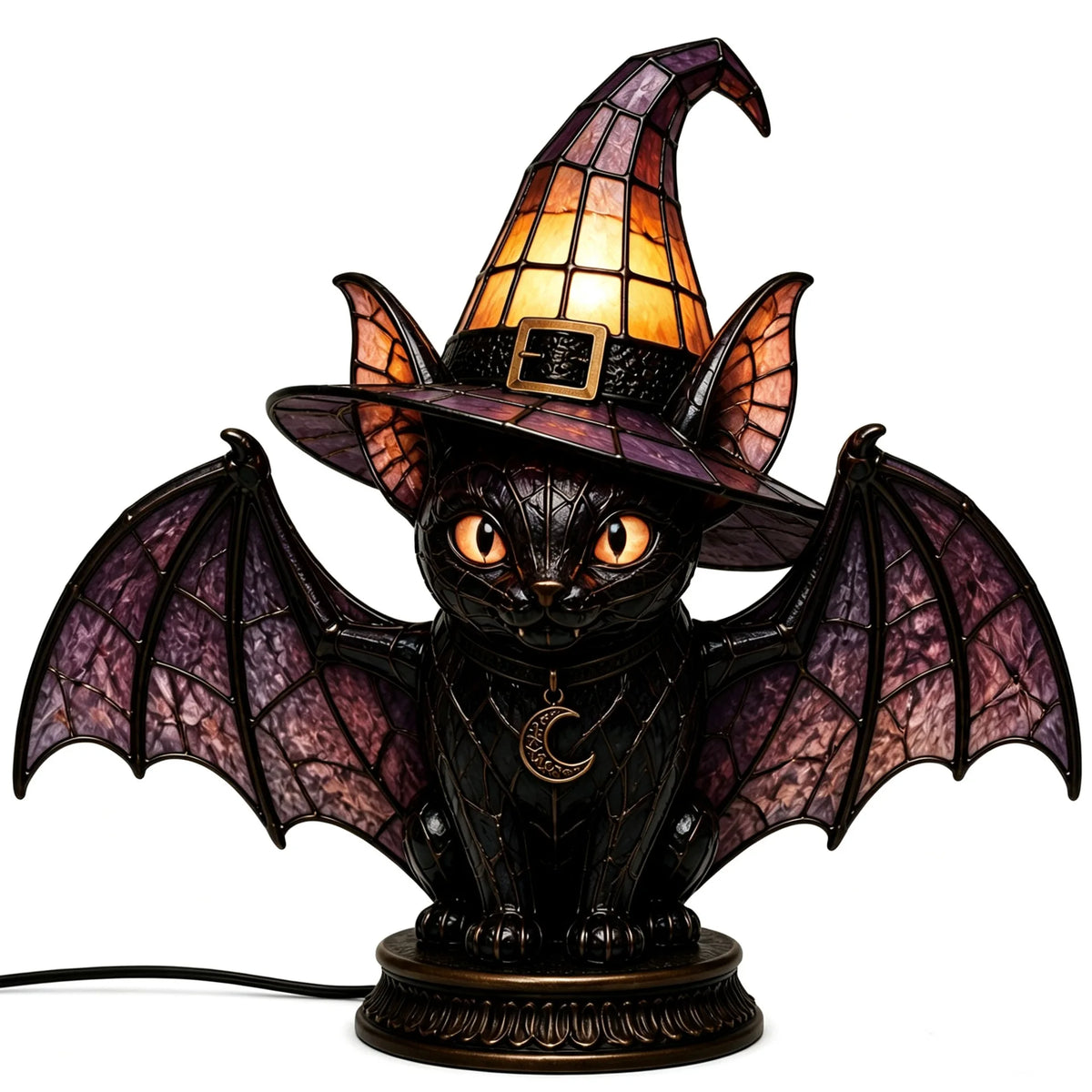 🧙♀️ Witch Hat Light-Up Night Lamp