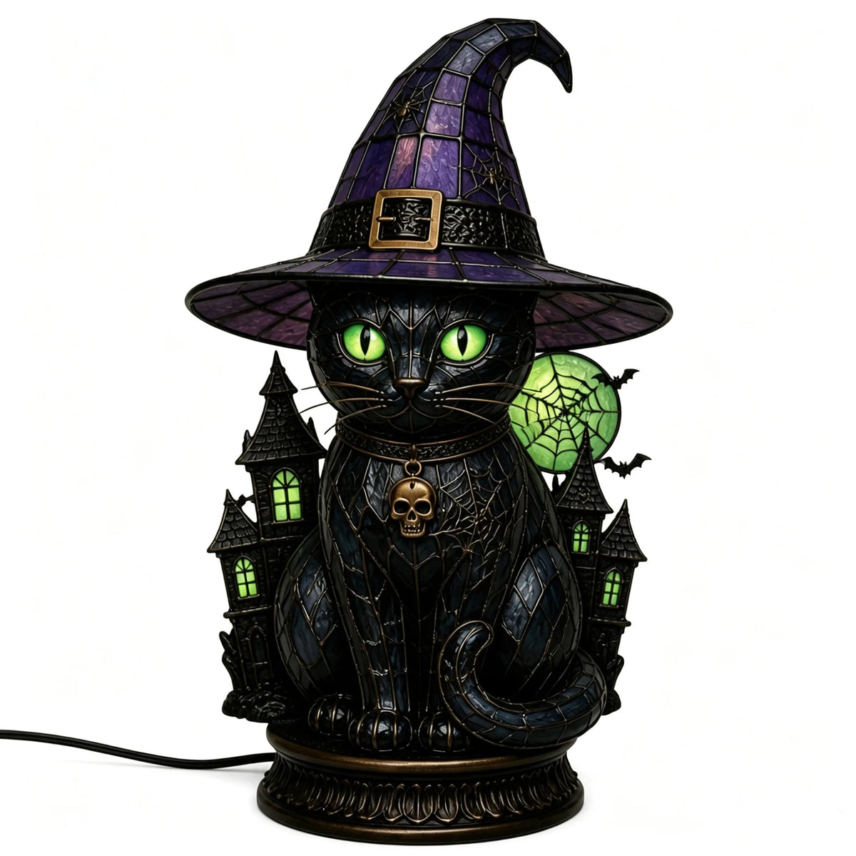 🧙♀️ Witch Hat Light-Up Night Lamp