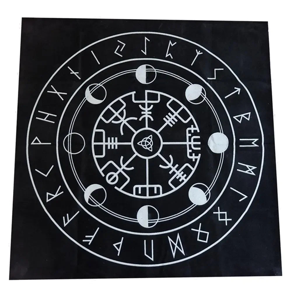 Altar Tarot Cloth Bag Party Tablecloth  Eight-array  Divination Witchcraft Tapestry Retro