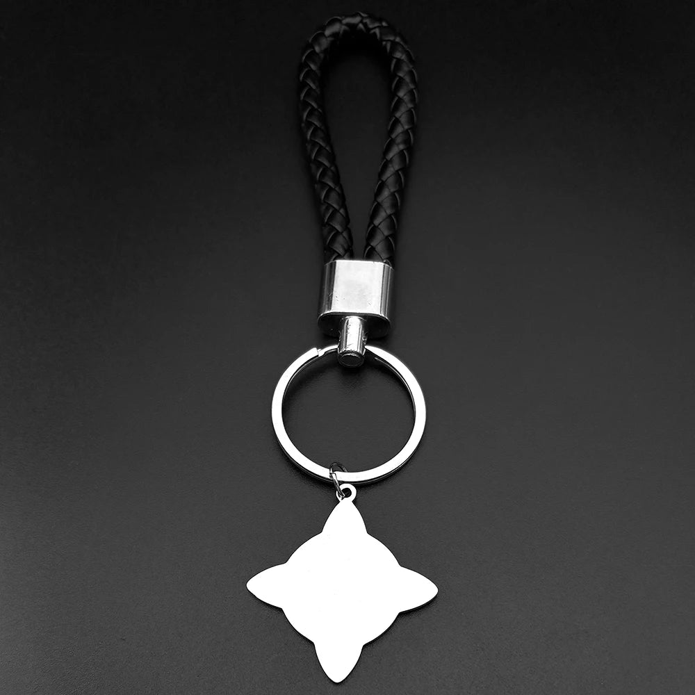 Witch Knot Keyring – Stainless Steel Slavic Protection Amulet Keychain