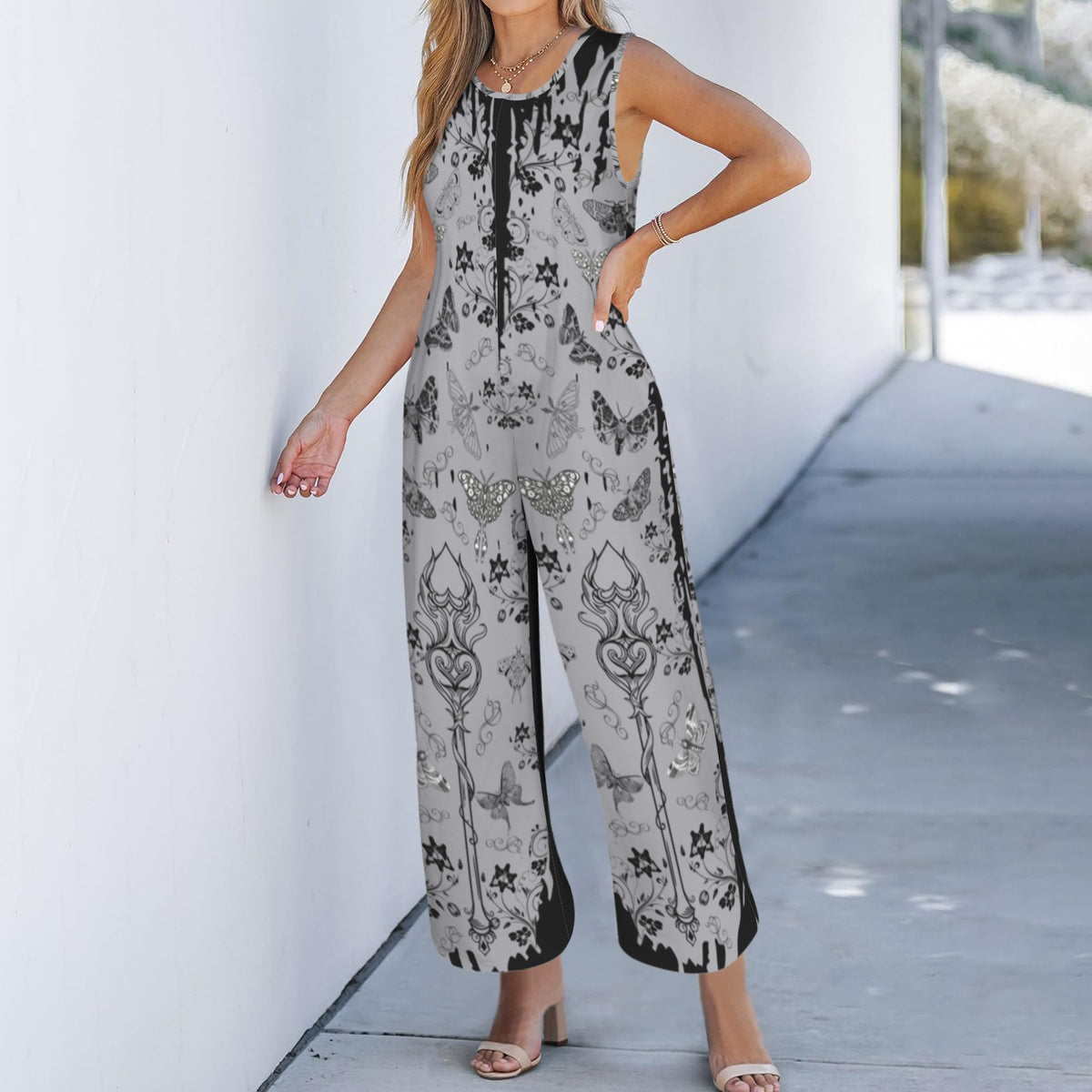 The Witchy Gypsy Luna Moth Jumpsuit