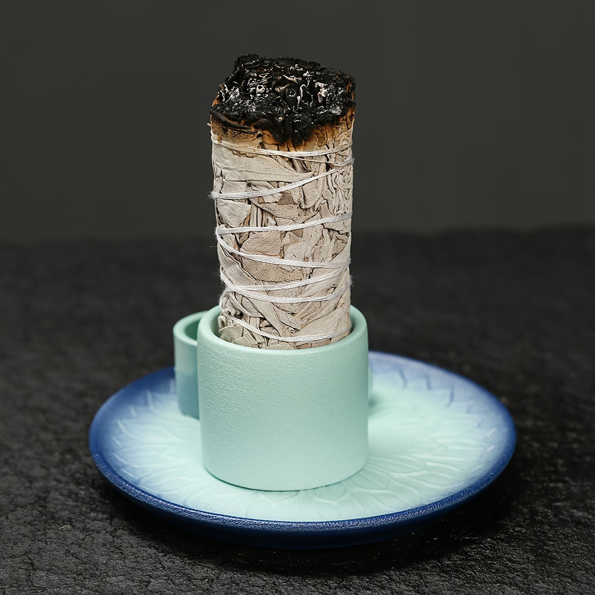 Versatile Ceramic Burner Tray - Incense, Sage & Palo Santo Holder