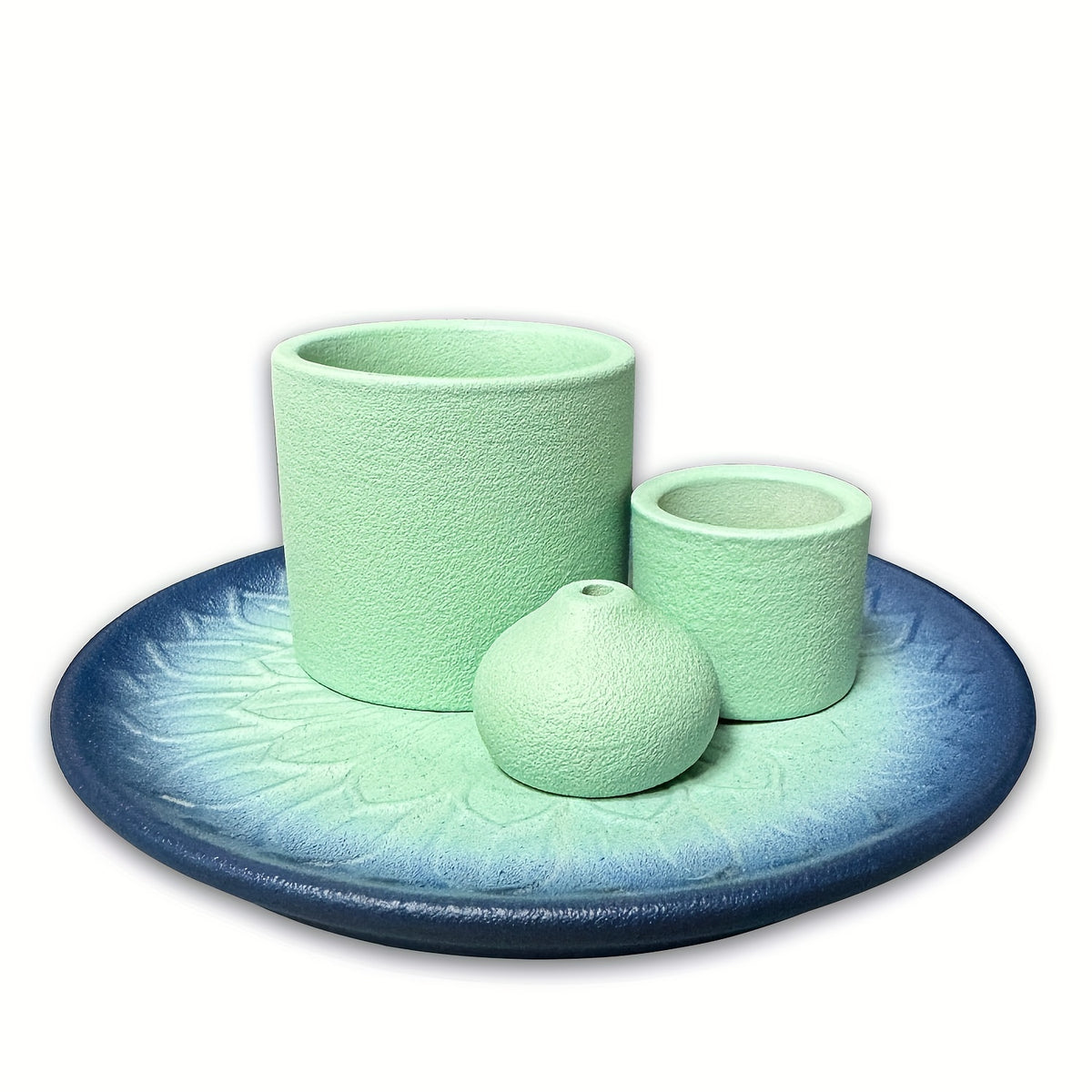 Versatile Ceramic Burner Tray - Incense, Sage & Palo Santo Holder