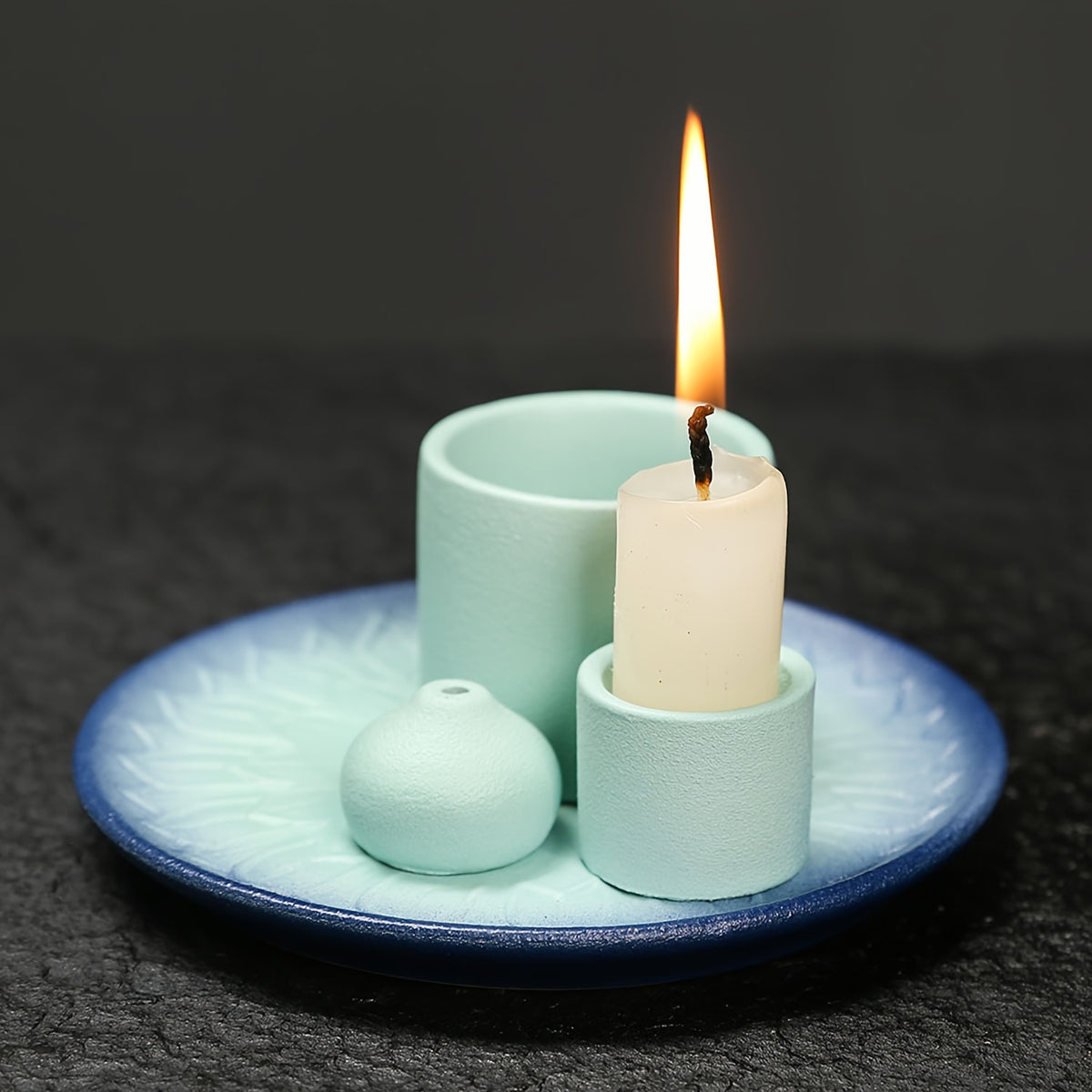 Versatile Ceramic Burner Tray - Incense, Sage & Palo Santo Holder