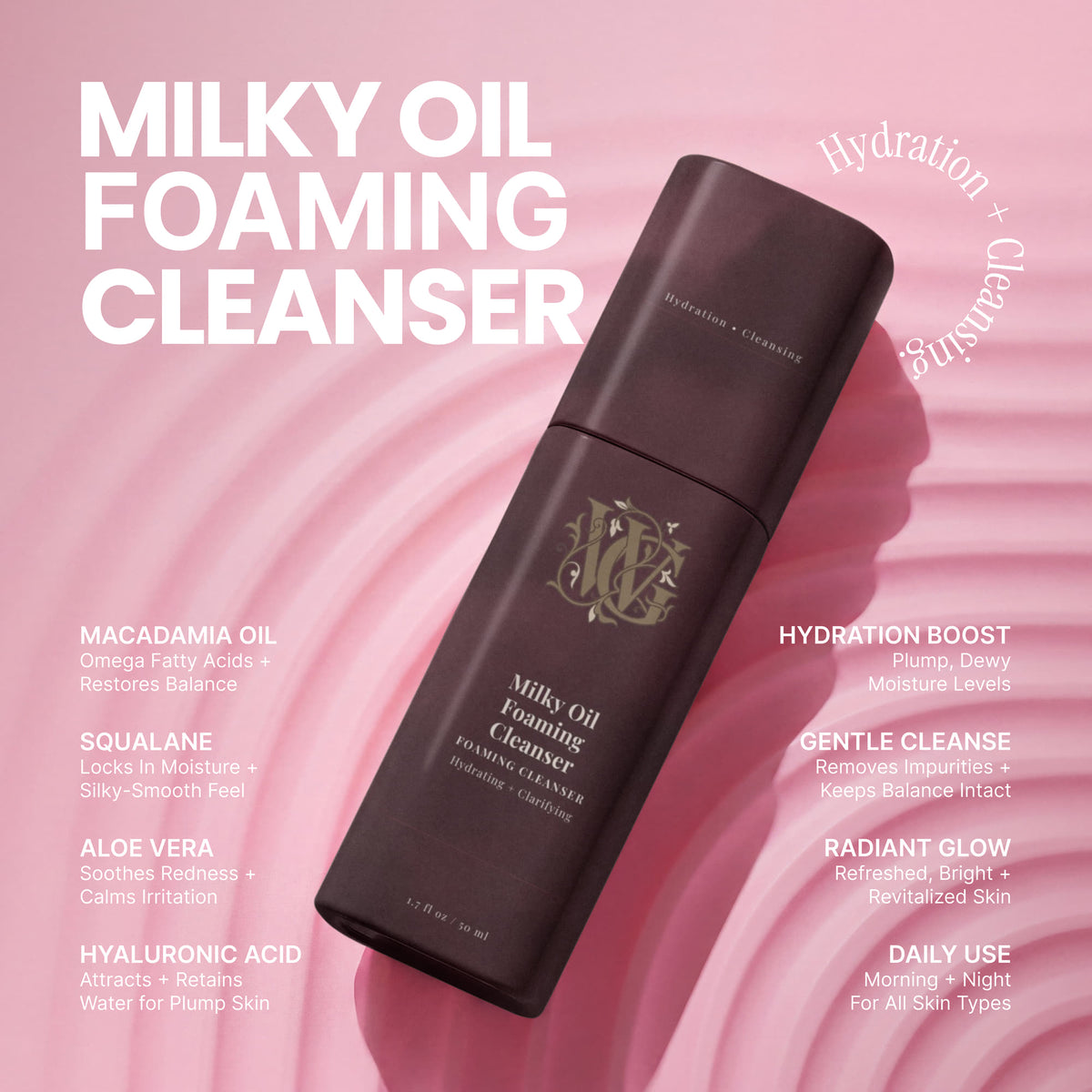 Milky Oil Foaming Cleanser