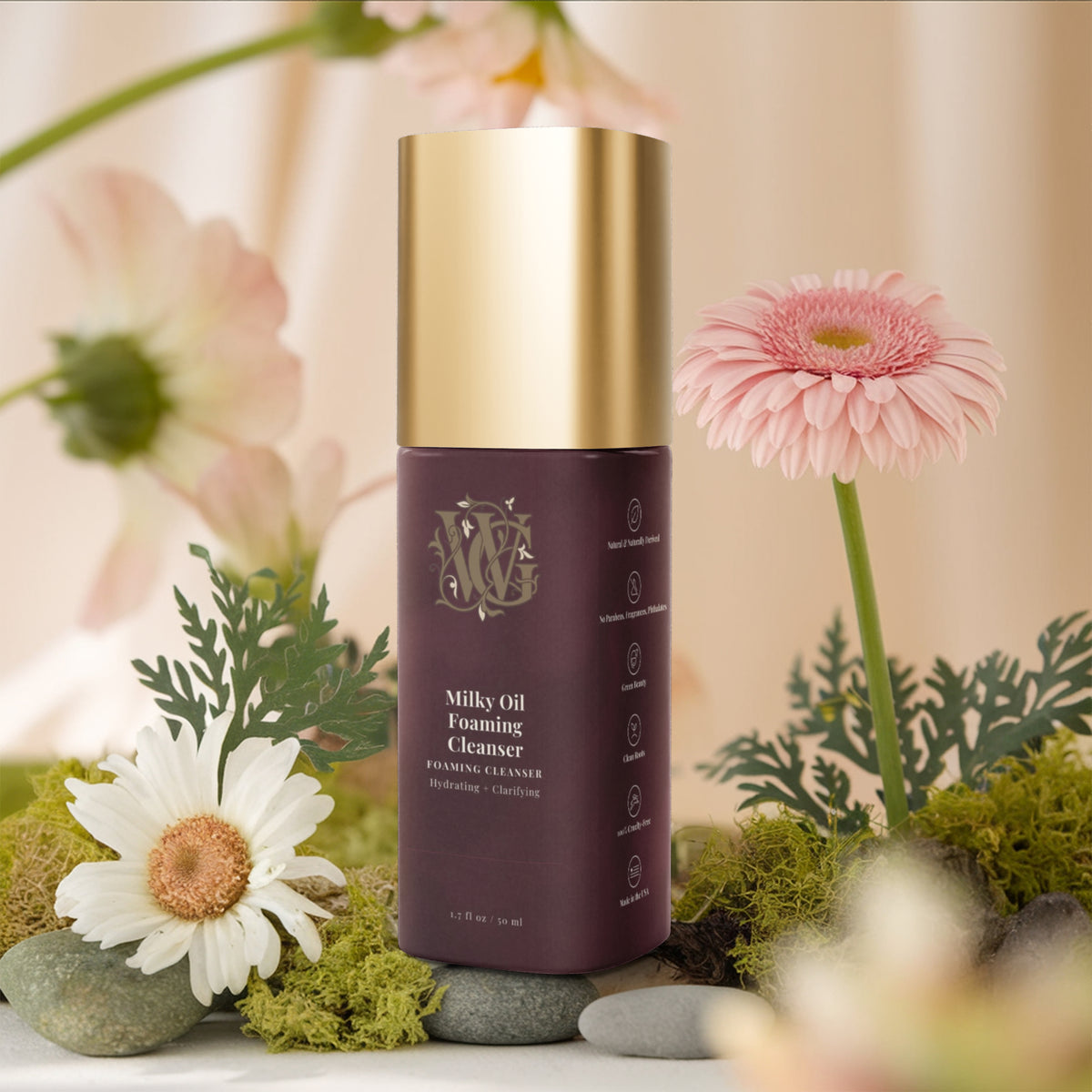 Milky Oil Foaming Cleanser