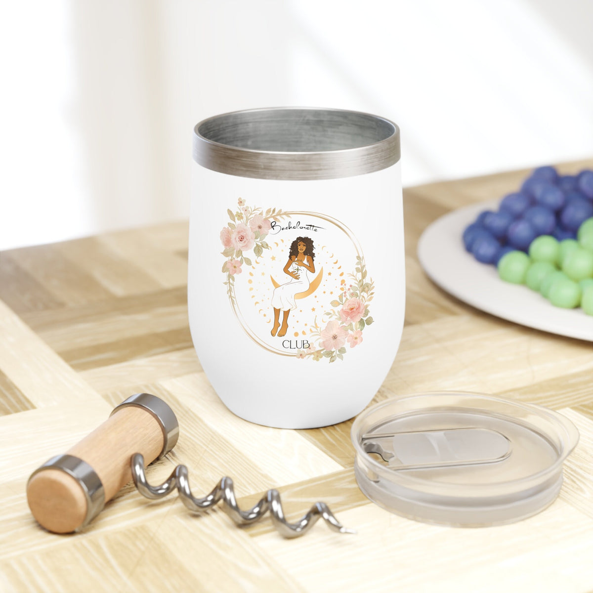 Boho Bride Bridesmaid Tumbler, Bridal Party Wine Glass - The Witchy Gypsy