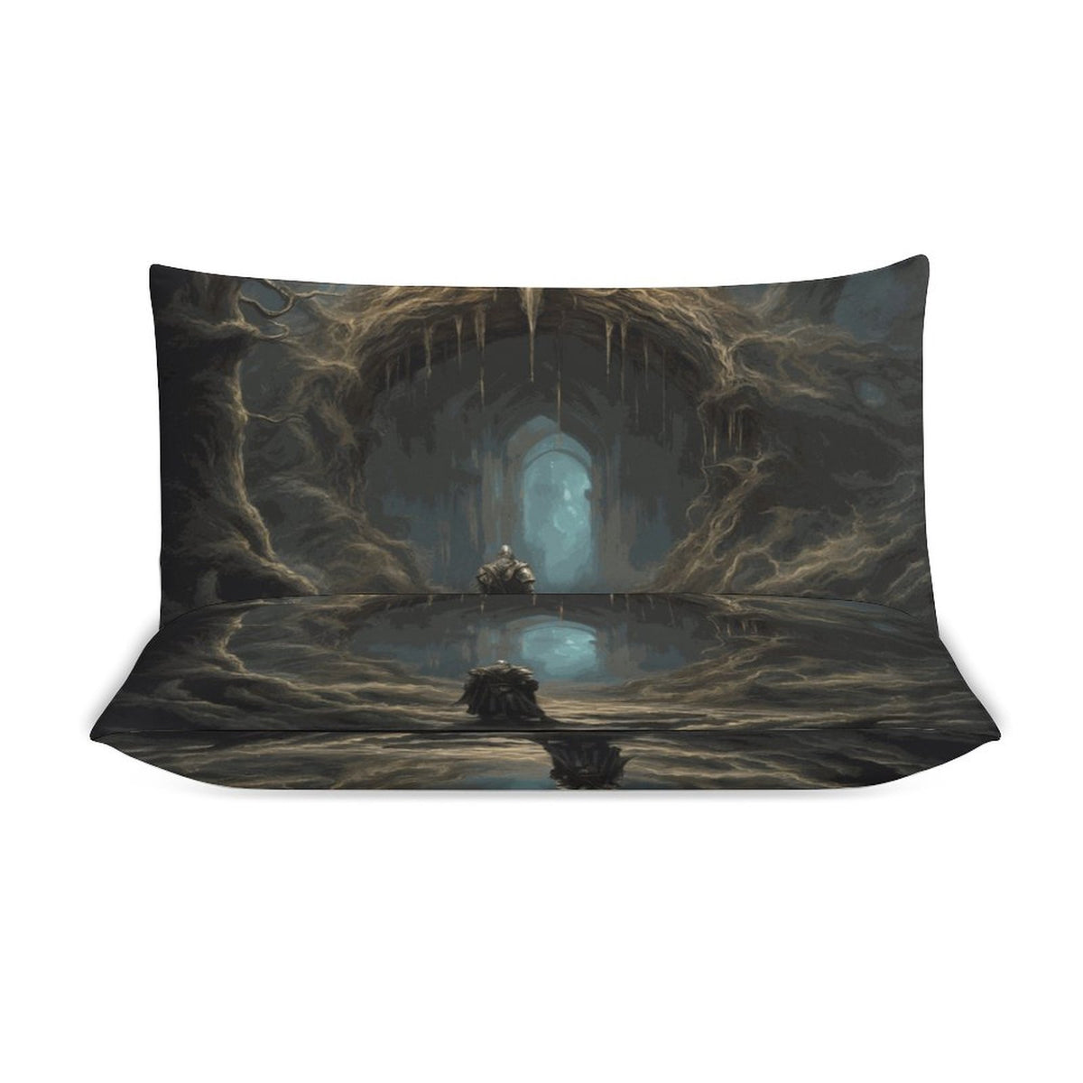Elden Ring Warrior 3-Piece Bedding Set- Queen, gaming gift, goblincore decor