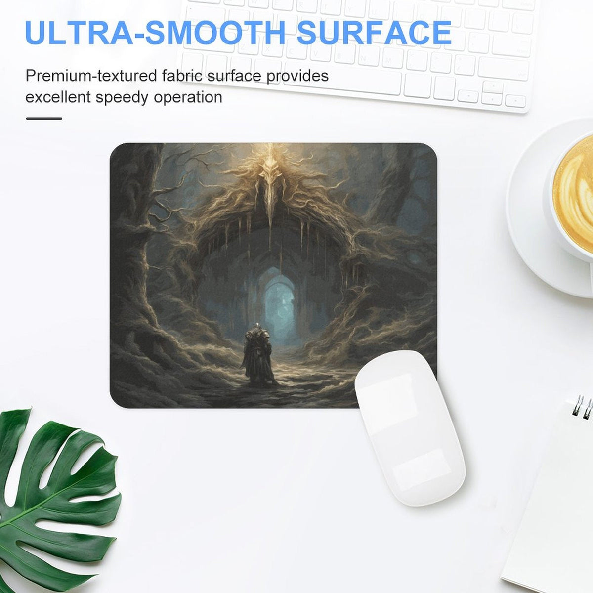 Elden Ring Mouse Pad: Fantasy Dark Souls Desk Mat