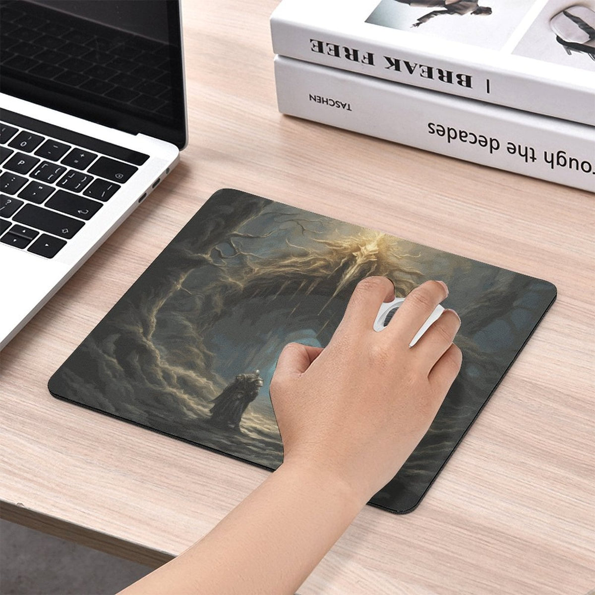 Elden Ring Mouse Pad: Fantasy Dark Souls Desk Mat