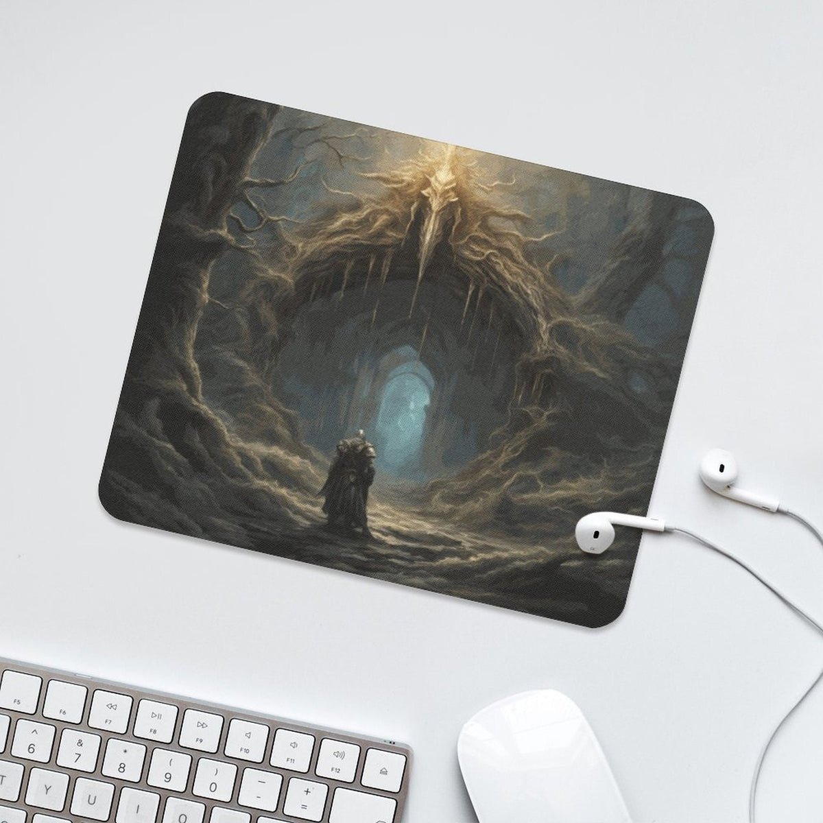 Elden Ring Mouse Pad: Fantasy Dark Souls Desk Mat