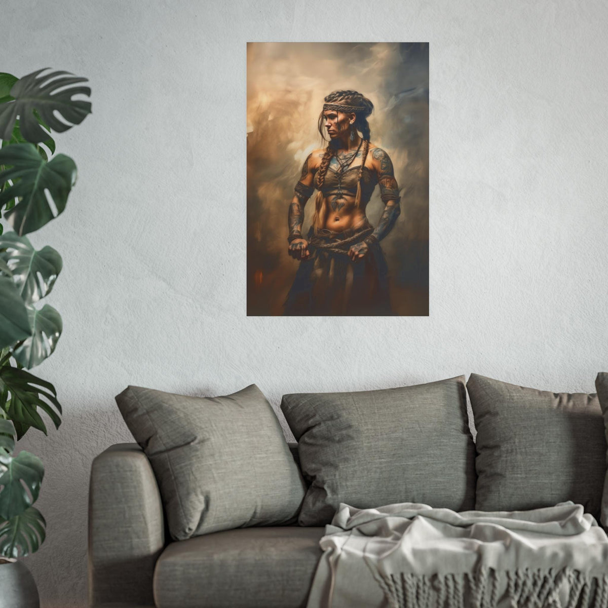 Medieval Viking Warrior Nordic Folklore Design Collection