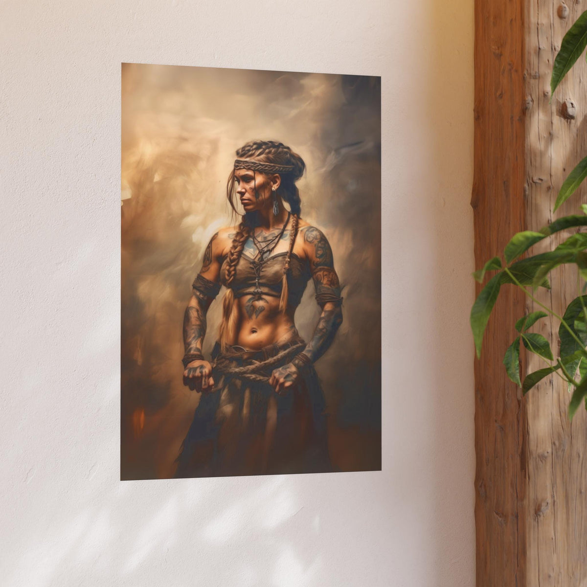 Medieval Viking Warrior Nordic Folklore Design Collection