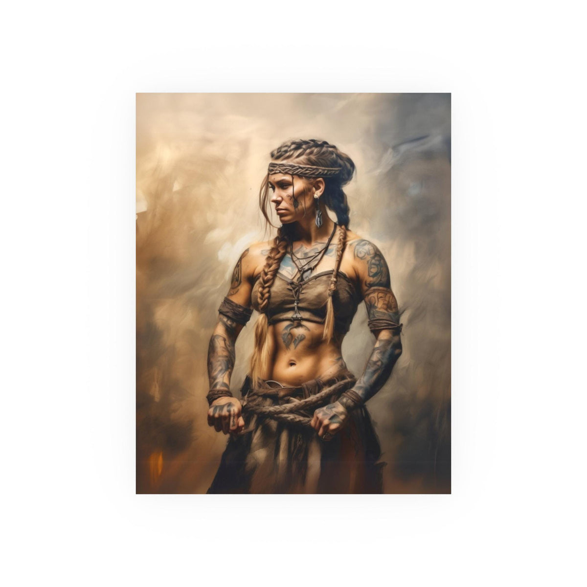 Medieval Viking Warrior Nordic Folklore Design Collection