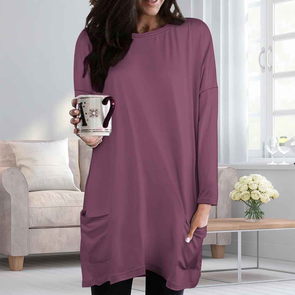 Autumn Casual Shirt Dress