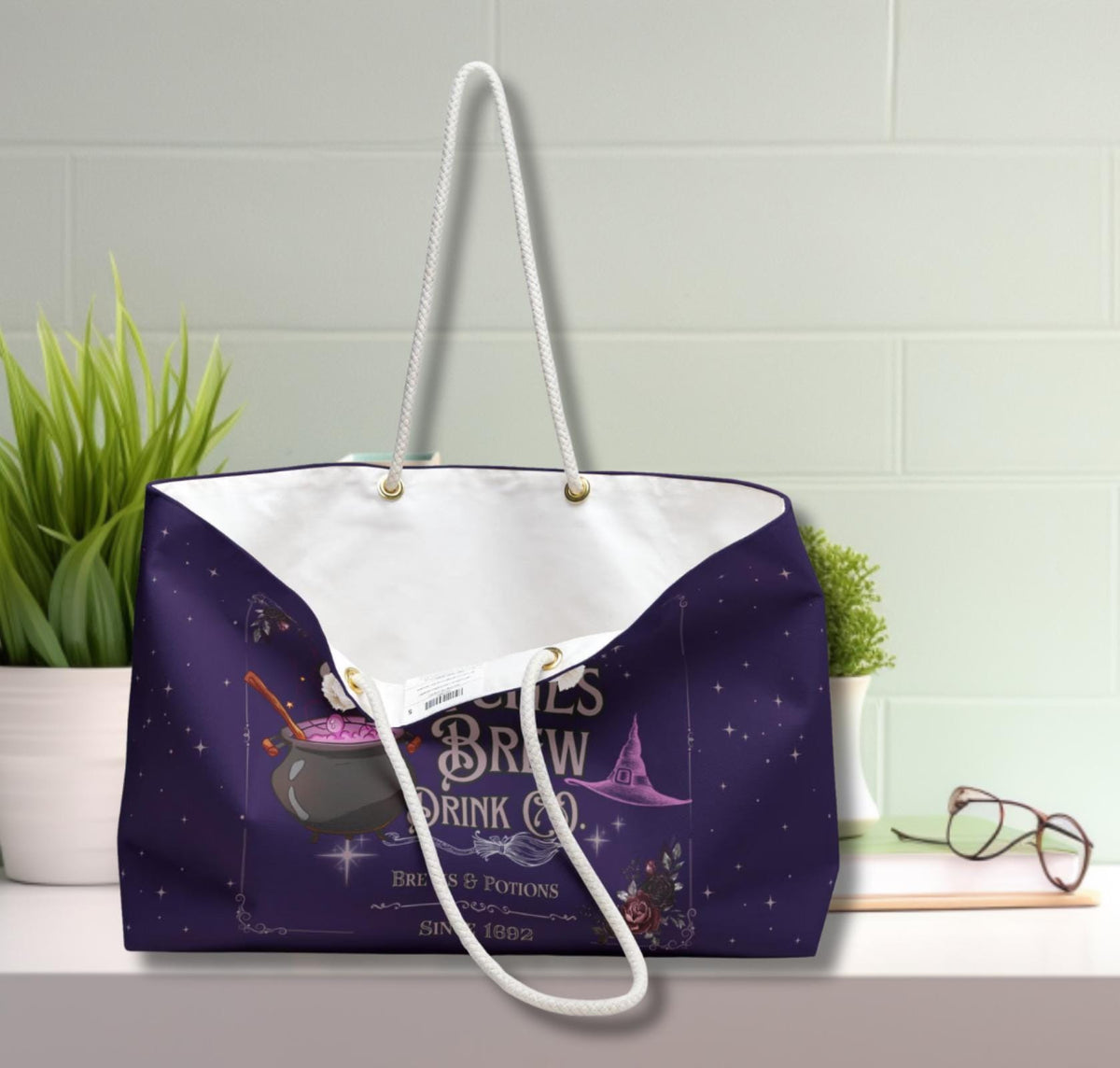 Witches Brew Raven Weekender Bag: Practical Magic Carry-On